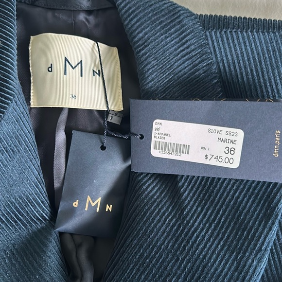 DMN PARIS GIGI BLAZER IN MARINE - Picture 5 of 7